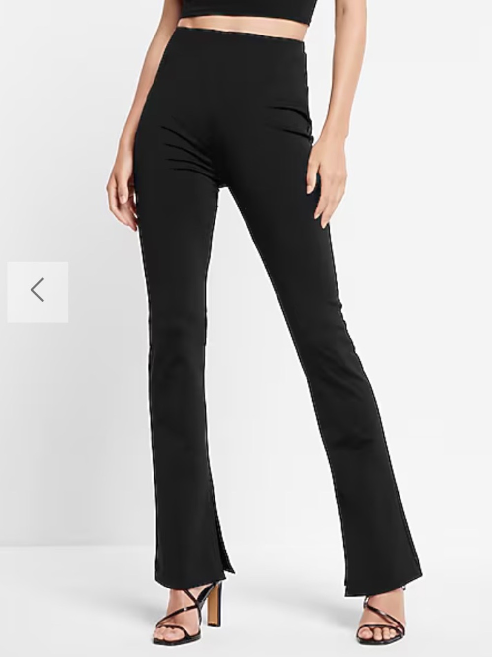 Express Super High Waister Scuba Skyscraper Work Pant